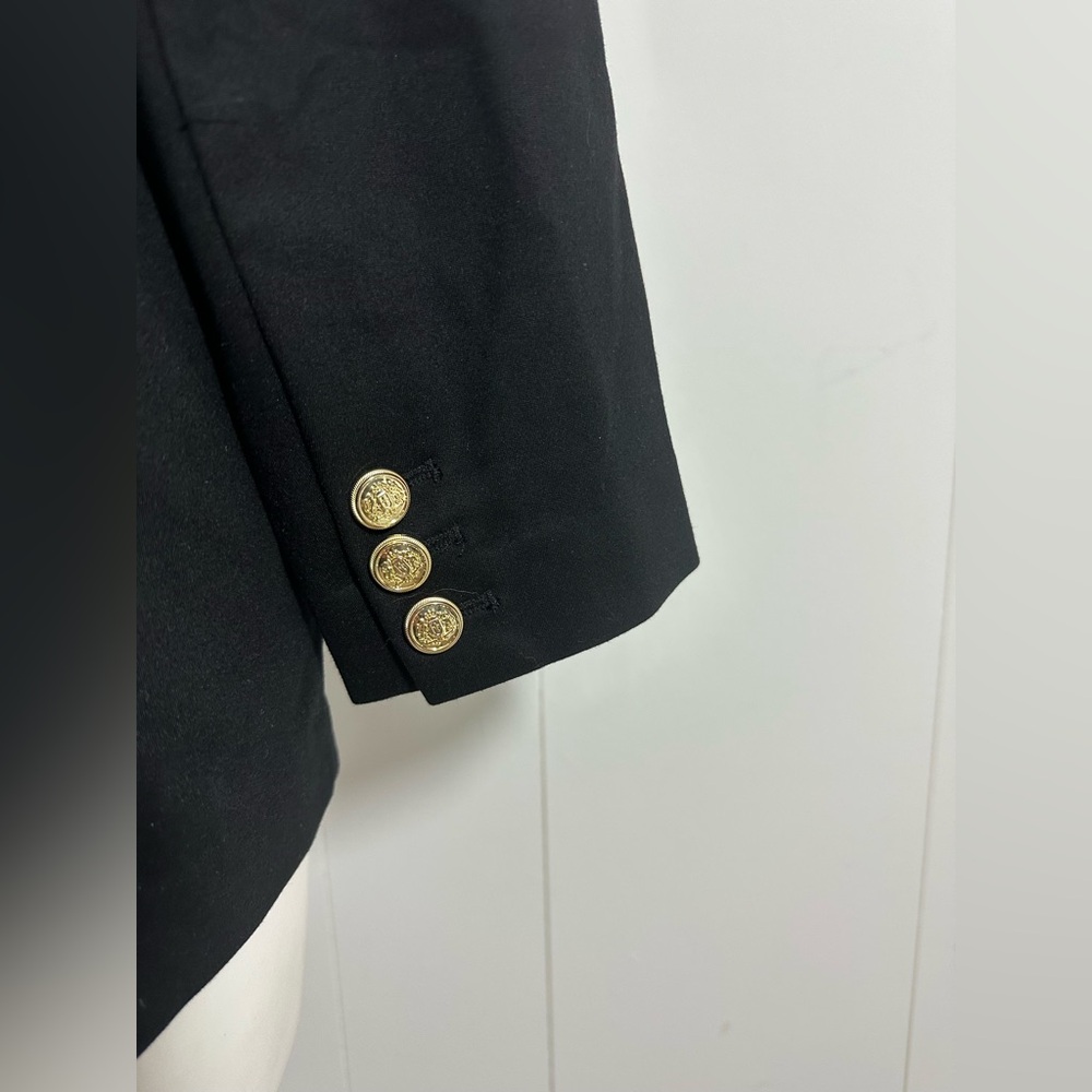 NWT Chicos Women’s Black Ponte Blazer Jacket  Career Size 2/US 12 - Picture 3 of 11